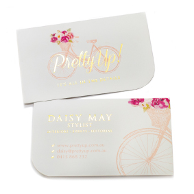 Taylor Print Business Cards Die Cut